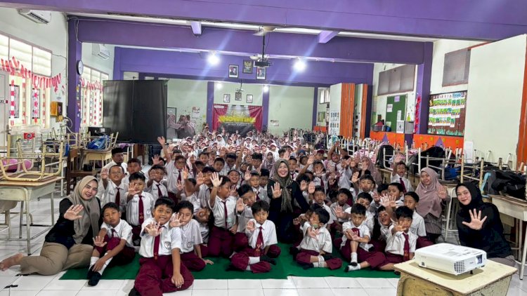 Polresta-Sidoarjo-Sosialisasikan-Anti-Bullying-di-SD-IT-Nurul-Fikri