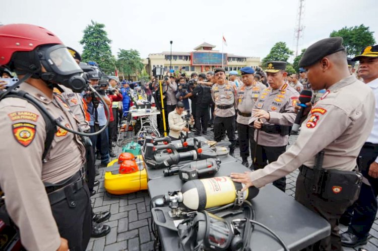 Kapolri Tekankan Pentingnya Kolaborasi dan Mitigasi untuk Cegah Dampak Bencana