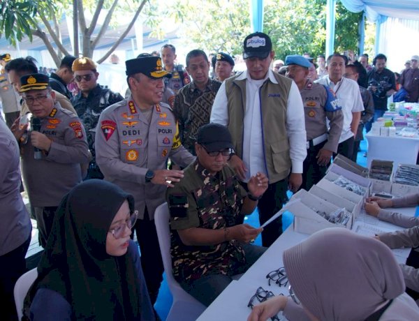Polri Gelar Bakti Kesehatan dan Pangan Murah Serentak, Sentuh Ojol hingga Buruh Menjelang Idulfitri
