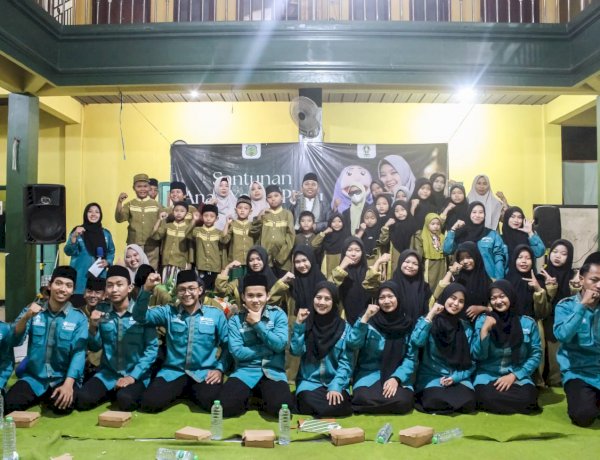 Mahasiswa HIMA PAI IAI Al Khoziny Gelar Santunan dan Buka Bersama Anak Yatim Piatu