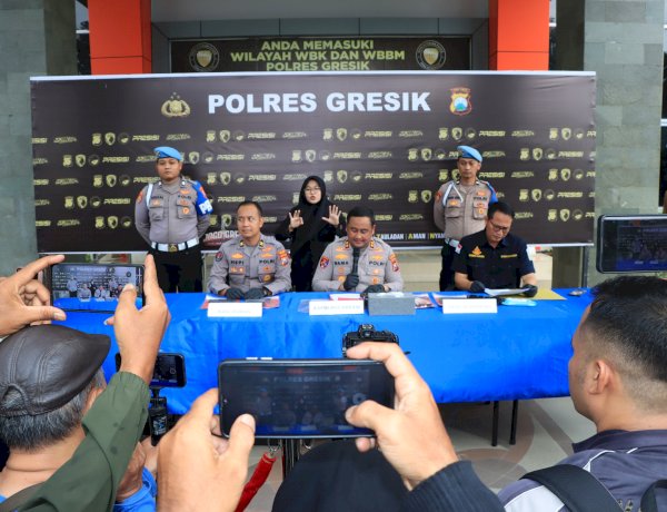Polres Gresik Ungkap Jaringan Narkoba Lintas Kota, 4 Tersangka Diamankan