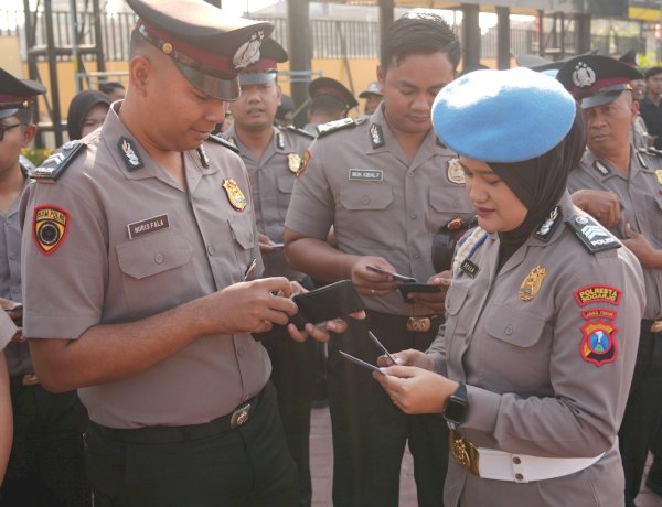 Bidpropam Polda Jatim Gelar Operasi Gaktibplin Anggota Polresta Sidoarjo