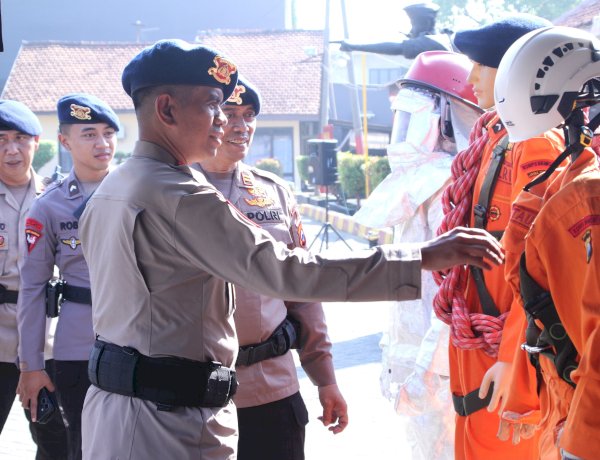 Brimob Polda Jatim Siagakan Personel dan Alsus SAR Antisipasi Karhutla