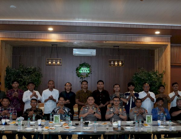 Kapolresta Sidoarjo Silaturahmi dengan Ormek dan BEM, Perkuat Sinergi Jaga Kamtibmas