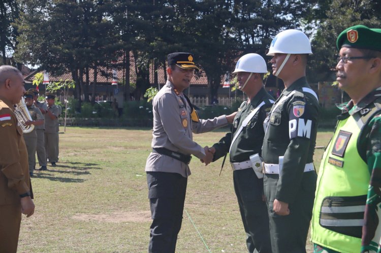 Operasi Mantap Praja Semeru 2024, Polres Lumajang Siagakan 3.950 Personel Gabungan Pam Pilkada Serentak