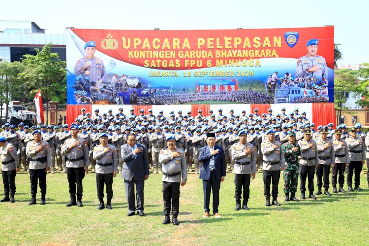 Ikut Jaga Perdamaian Dunia, Polri Kembali Kirim Satgas FPU ke Afrika Tengah