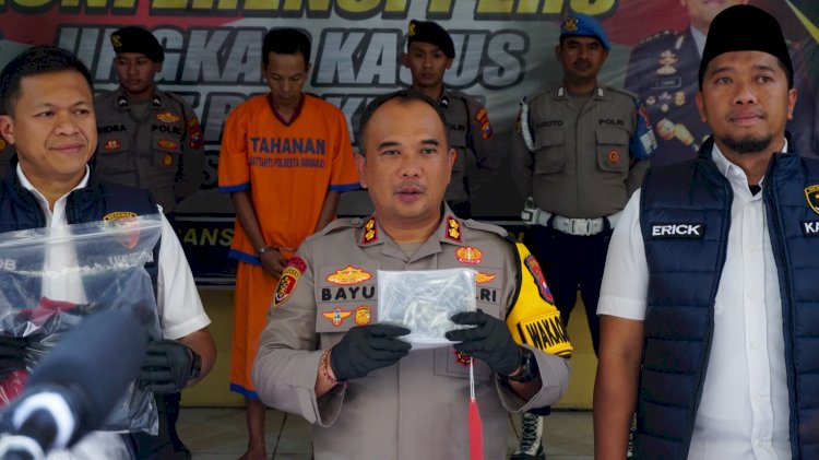 Satreskrim Polresta Sidoarjo Amankan Pelaku Pencurian Mobil Pick Up