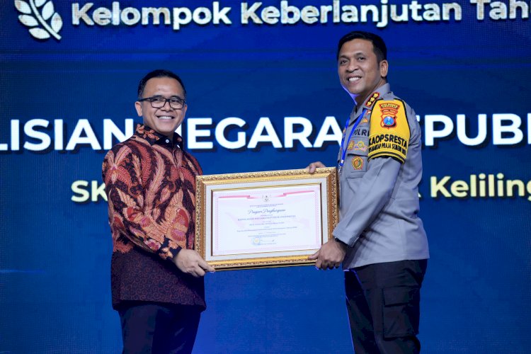 Polresta Sidoarjo Raih Top Inovasi Pelayanan Publik Kelompok Keberlanjutan Tahun 2024