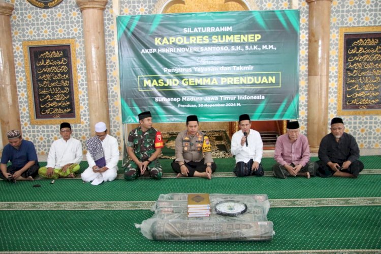 Cooling System Pasca Pilkada 2024 Kapolres Sumenep dan Dandim 0827 Kunjungi Ponpes Al-Amien Tegal Putri