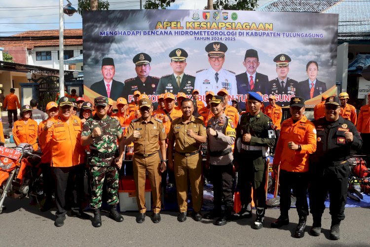 Polres Tulungagung Siagakan Personel Antisipasi Bencana Hidrometeorologi