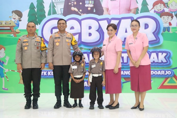 Gebyar Polisi Sahabat Anak Ala Polresta Sidoarjo