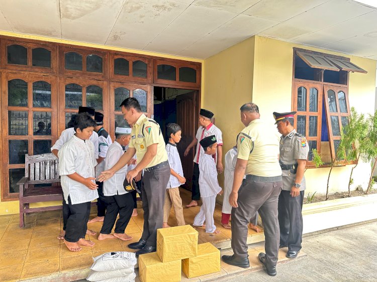 Peduli Sesama Polres Ngawi Gelar Baksos Peringati Hari Satpam ke - 44