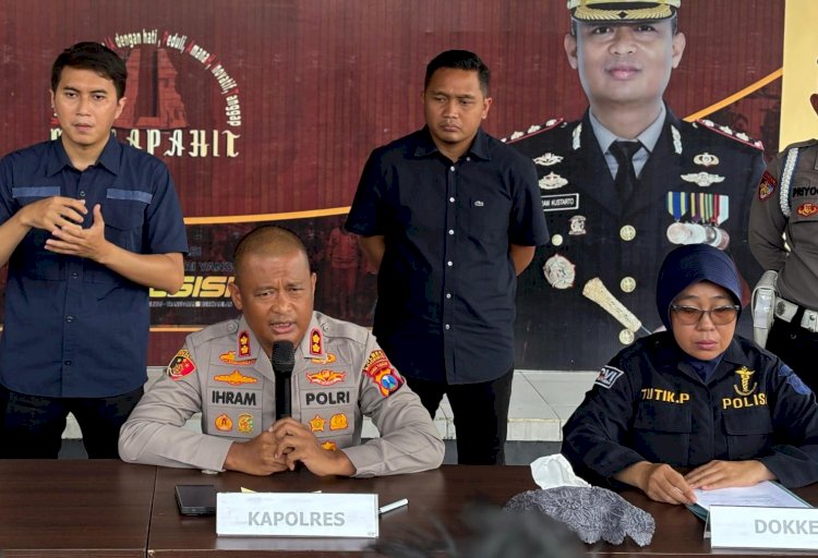 Kapolres Mojokerto Sampaikan Duka Mendalam untuk Keluarga Korban Ledakan di Puri