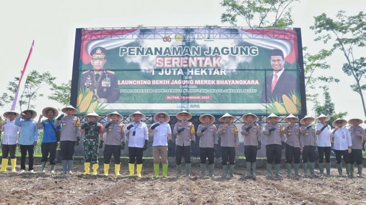 Irwasum Apresiasi Inovasi Jajaran Ciptakan Benih Jagung Bhayangkara