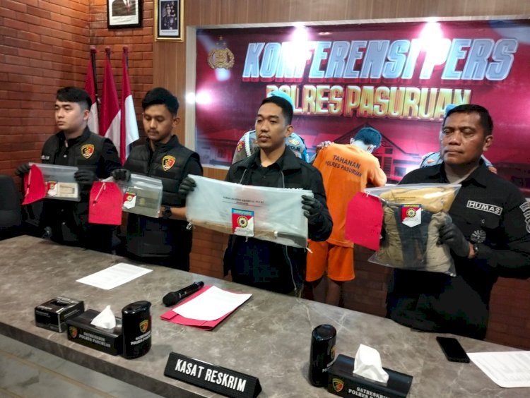 Polres Pasuruan Berhasil Amankan Tersangka Begal Motor di Winongan