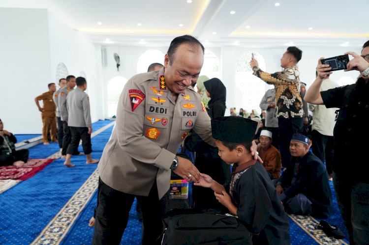 Kepala Desa Cibinong Dukung Pembangunan SMA Kemala Taruna Bhayangkara