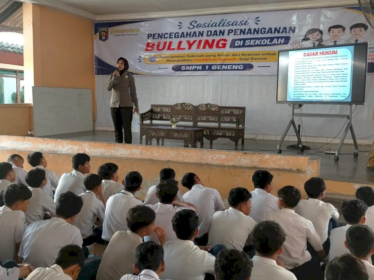 Polres Ngawi Edukasi Pelajar Cegah Bullying dan Narkoba Sejak Dini