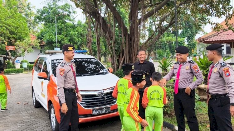 Patroli Objek Vital, Sat Samapta Polresta Sidoarjo Cegah 3C dan Premanisme