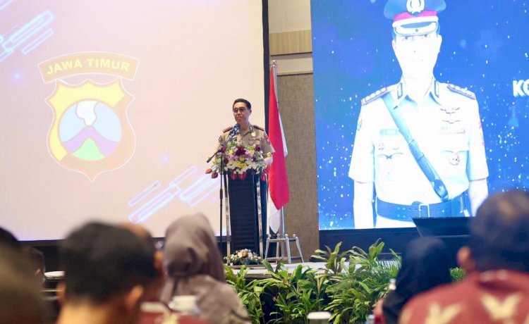 Polda Jatim Gelar Rakernis Humas,Dorong Penguatan Komunikasi Publik dan Manajemen Media