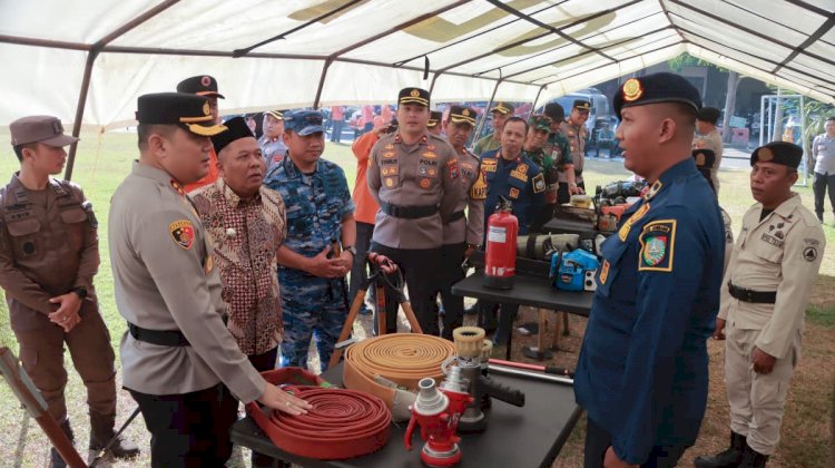 Polres Jombang Perkuat Kolaborasi Hadapi Kekeringan dan Karhutla