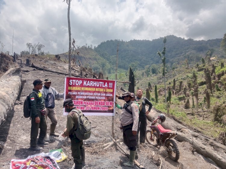 Musim Kemarau, Polres Jember Perkuat Patroli Kawasan Hutan Cegah Karhutla