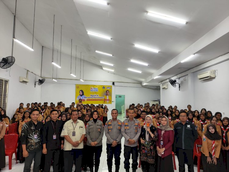 Polresta Sidoarjo Edukasi Bijak Medsos dan Bahaya Radikalisme Pelajar SMK Krian 2