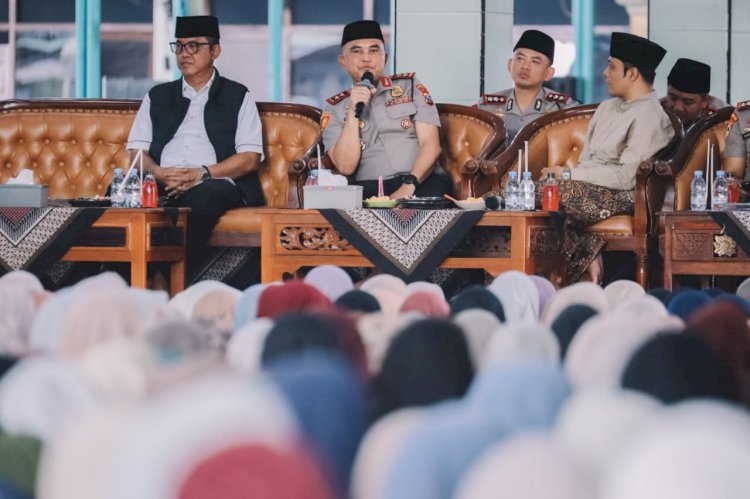 Perkuat Sinergi Kamtibmas, Kapolda Jatim Silaturahmi dengan Sejumlah Ulama di Kediri